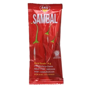 Aku Saus Sambal 9 gr x 10 x 50 pcs per karton P003051