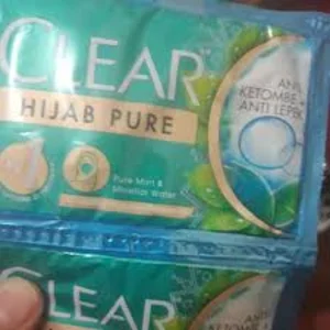 Clear hijab anti dandruff shampoo antilepek sj 8ml per dus 480 pcs (8999999549152)