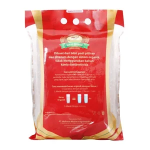 Beras Organic Red Rice kupas kulit 2kg x24bag/karton