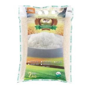 Beras organic white rice (pandan wangi) 2kg x 24bag/karton