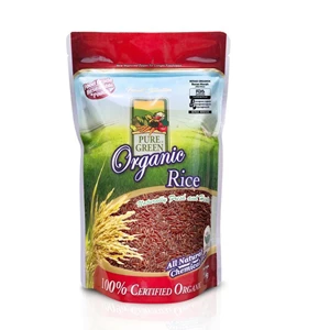 Beras organic white+red rice 1kgx40bag/karton