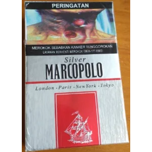 Rokok Marcopolo silver  x 10 pack per slop CODE A068