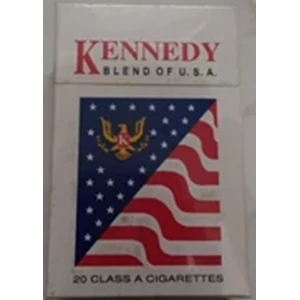 Kennedy cigarettes 20 sticks per pack per slop containing 10 packs