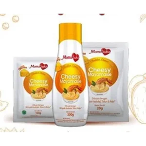 Mamasuka cheesy mayones 20 gr x 8 x 10 pcs/karton (kode 1020194)