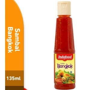 Indofood sambal bangkok asam manis botol pet 135 ml x 48 pcs / karton