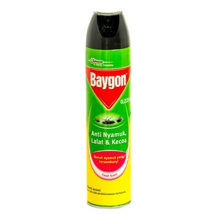 Baygon aerosol yellow Fresh Scent 600 ml x 12 pcs per karton