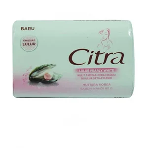 CITRA SABUN MANDI PEARLY WHITE 144X80G           