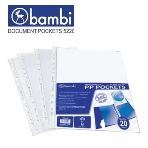 Bambi 5220 PP Pocket A4