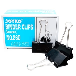 Joyko Binder Clips No.260 per pack