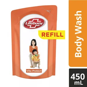 LIFEBUOY BODY WASH VITA PROTECT REFF 450MLPER KARTON ISI 24 PCS 8999999005481  