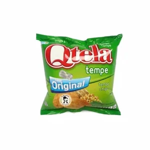Qtela keripik tempe original (renceng) 14 gr x 60 pcs/karton