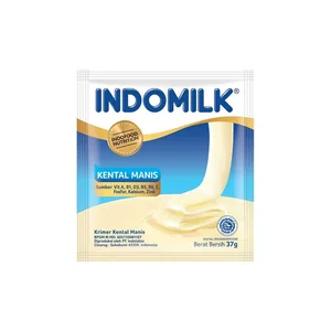 Indomilk susu kental manis plain (putih) sachet 37 gr x 120 pcs/ctn