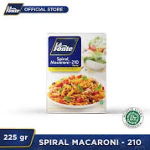 La fonte spiral macaroni 225 gr x 40 pcs/karton