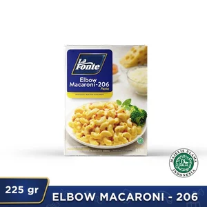 La fonte elbow macaroni 225 grx 40 pcs/karton
