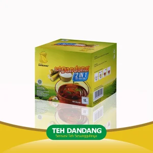 Teh cap dandang 2 in 1 per box isi 10 sachet