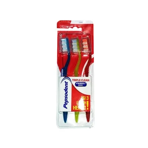 PEPSODENT TB TRPLE CLEAN SOFT POUCH MP 24X3PC PER KARTON ISI 24 PCS 8999999039226   