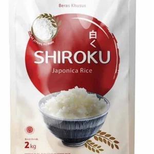 Beras Jepang Shiroku 2 kg per pieces