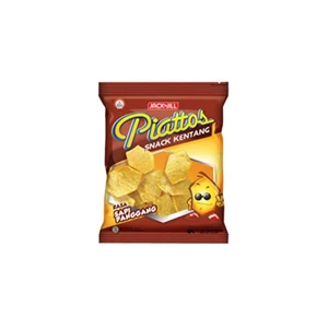 Piattos snack kentang rasa sapi panggang 11 gr x 80 pcs/karton