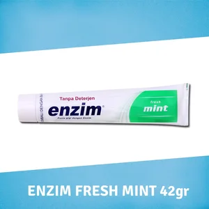 ENZIM MINT 42G per pak isi 72 PCS/karton bar code 60010005