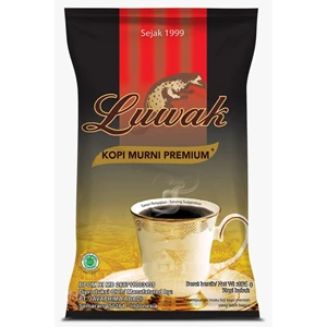 COFFEE LUWAK PURE ARABICA 165 GR (24 PCS)