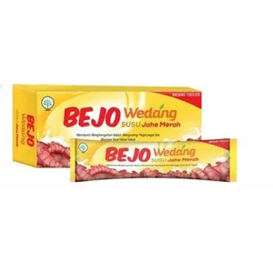 BEJO WEDANG SUSU JAHE MERAH PACK  15ml (5 Sachet/24 sachet)240pcs/dus)