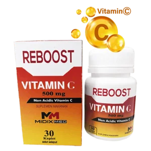 REBOOST 60 kapsule @ 500 mg x 48 botol per karton 