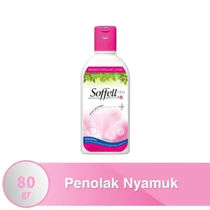 Soffell Bunga Geranium Botol 80 gr  12 botol isi 12 pcs per karton bar code 88100007