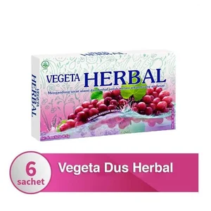 VEGETA HERBAL DUS 5GR 6's x 96 PCS PER KARTON bar code 88110002
