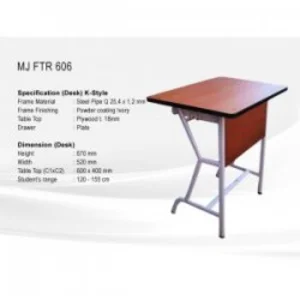 Futura meja sekolah MJ FTR 606