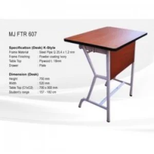 Futura meja sekolah MJ FTR 607