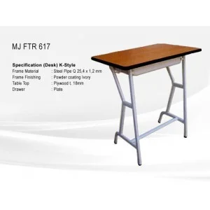 Futura meja sekolah MJ FTR 617