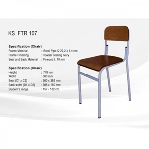 Futura school chair KS FTR 107 per unit