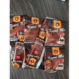 kopi bubuk sachet kapal mas 3 in 1 20 gr x 10 renteng x 1 sachet