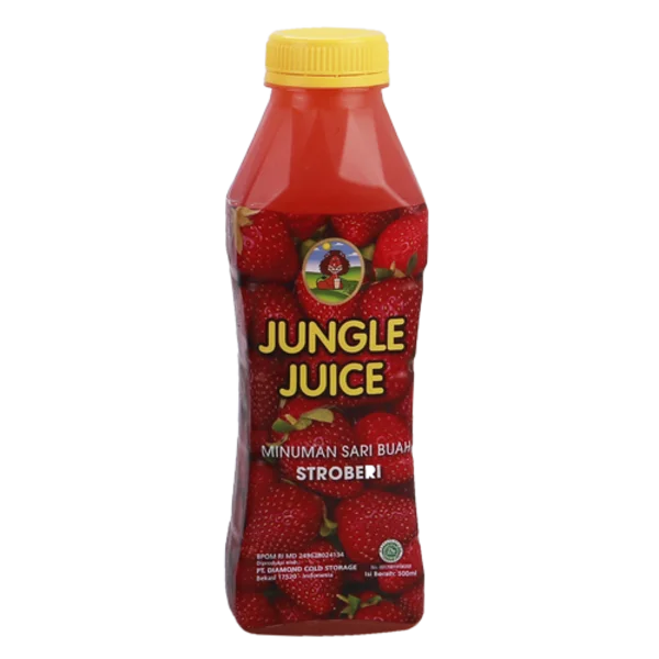 Jungle juice stroberi 500ml x 6 pcs/ctn (10000296)