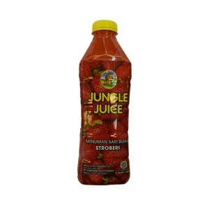 Jungle juice strawberry 1 liter x 6 pcs / karton kode 10000295