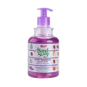 Yuri Hand Soap Grape Pump 410 ml x 12 botol/karton 