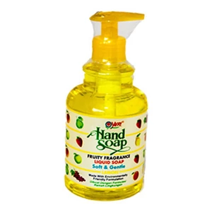 Yuri Hand Soap Lemon Pump 410 ml x 12 botol/karton 