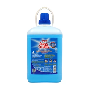 Yuri glass cleaner foam fresh blue 3.7 liter x 4 galon/karton