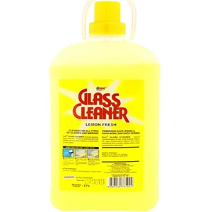 Yuri glass cleaner foam lemon fresh 3.7 liter x 4 galon/karton 