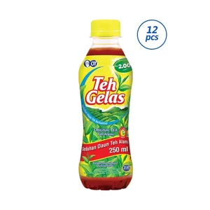 TEH GELAS PET ORIGINAL 250ML X 24 BOTOL/CTN 
