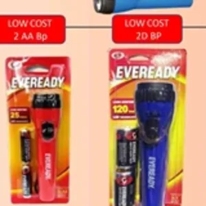 EVEREADY BRILLIANT BEAM FL LED FLASHLIGHT plus 2AA Battery Mr
