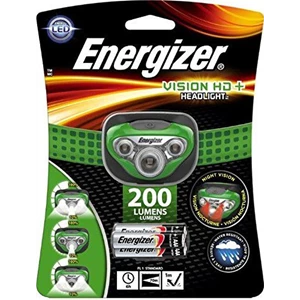 Senter Kepala Energizer Vision HD + LED Headlight x 72 pack per karton 