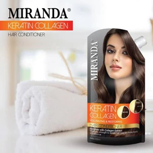 Miranda keratin collagen hair conditioner 100ml x 72 pcs/ctn