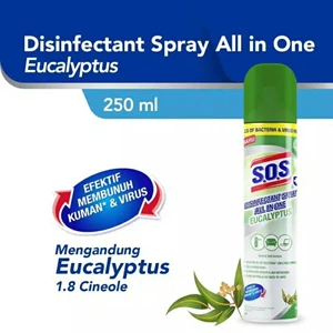 Sos Disinfectan Eucalyptus 250 ml x 24 pcs/ctn