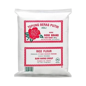 Tepung beras Rose Brand 500 gr