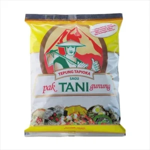 Tepung Tapioka Pak tani Gunung Agung 500 gr per karton isi 20 pcs 