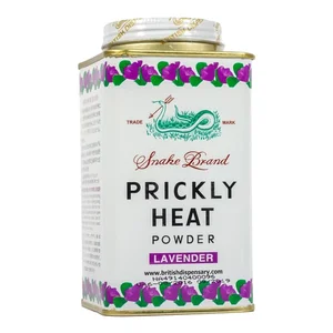 Snake brand prickly heat cooling powder lavender 150 gr x 72 pcs/karton