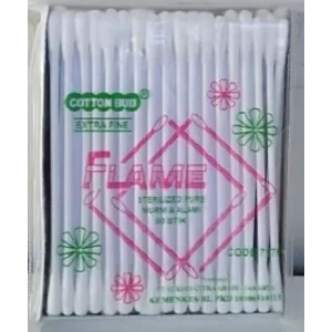 Flame Cotton Bud Pot 100 pcs 702 