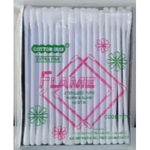 Flame Cotton Bud Extra Fine Pot 100 pcs 712