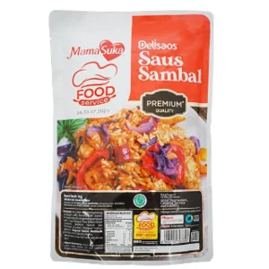 Mamasuka delisaos saus sambal premium 1 kg x 12 pcs/karton (kode 1021790)